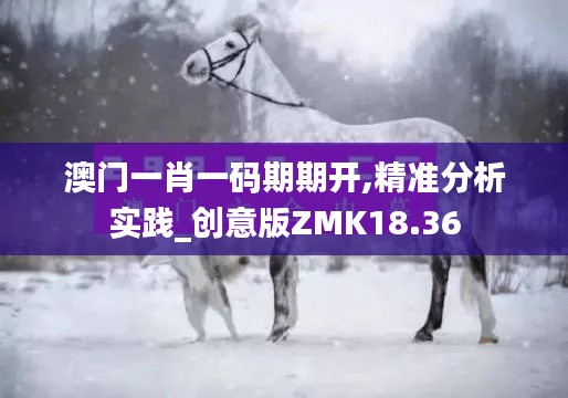 澳门一肖一码期期开,精准分析实践_创意版ZMK18.36