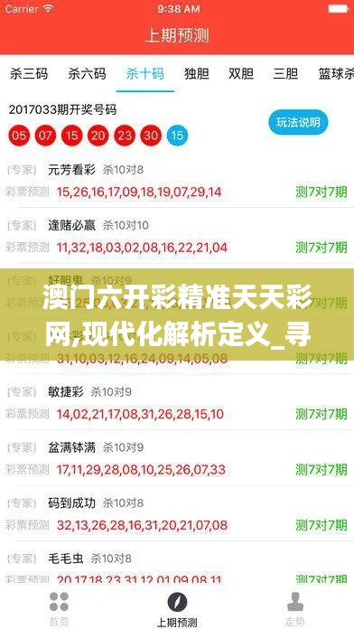 澳门六开彩精准天天彩网,现代化解析定义_寻找版UVC18.83