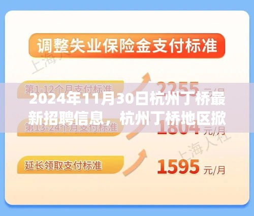 2024年杭州丁桥地区掀起职场新篇章，最新招聘热潮深度解析