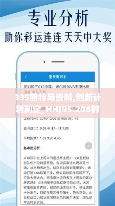 335期特马资料,创新计划制定_HHJ95.206时刻版