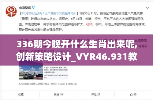 336期今晚开什么生肖出来呢,创新策略设计_VYR46.931教育版