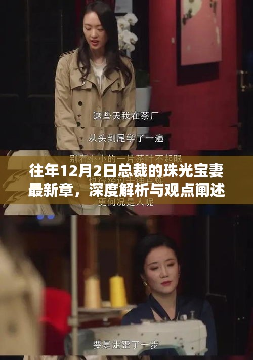 深度解析与观点阐述，总裁的珠光宝妻最新章节回顾与探讨