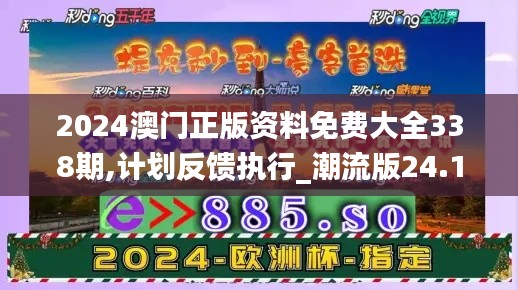 2024澳门正版资料免费大全338期,计划反馈执行_潮流版24.173-1