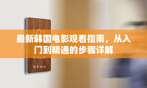 韩国电影观看指南，从入门到精通的详解