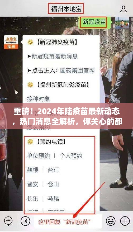 2024年陆疫苗最新动态解析，热门消息汇总，你所关心的都在这里