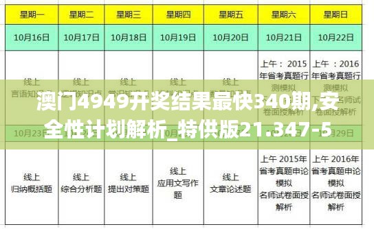 澳门4949开奖结果最快340期,安全性计划解析_特供版21.347-5