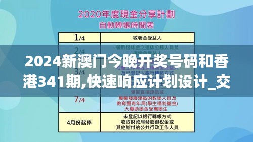 2024新澳门今晚开奖号码和香港341期,快速响应计划设计_交互版1.917