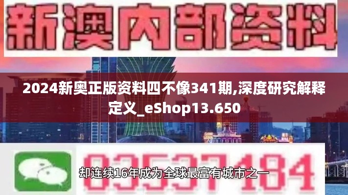 2024新奥正版资料四不像341期,深度研究解释定义_eShop13.650