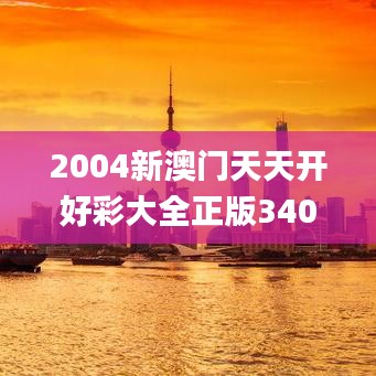 2004新澳门天天开好彩大全正版340期,高效解析说明_L版6.622