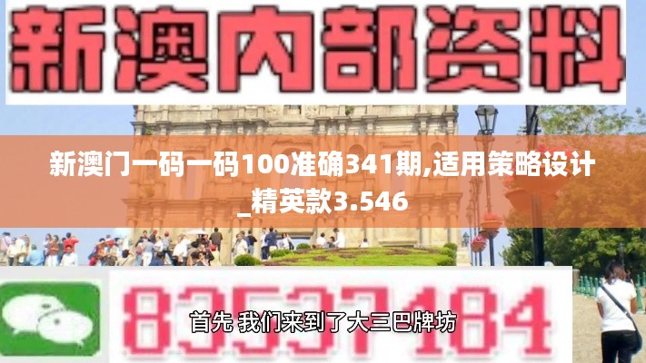 新澳门一码一码100准确341期,适用策略设计_精英款3.546