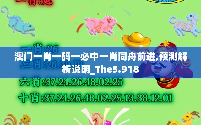 澳门一肖一码一必中一肖同舟前进,预测解析说明_The5.918