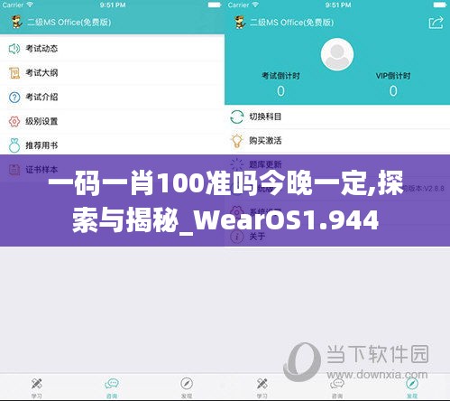 一码一肖100准吗今晚一定,探索与揭秘_WearOS1.944