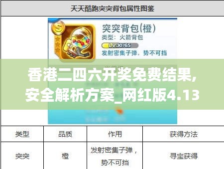 香港二四六开奖免费结果,安全解析方案_网红版4.131