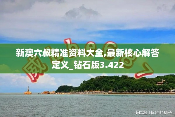 新澳六叔精准资料大全,最新核心解答定义_钻石版3.422