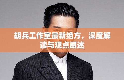 胡兵工作室最新绝方深度解读与观点阐述全解析
