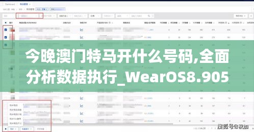 今晚澳门特马开什么号码,全面分析数据执行_WearOS8.905