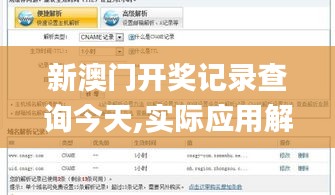 新澳门开奖记录查询今天,实际应用解析说明_Elite8.449