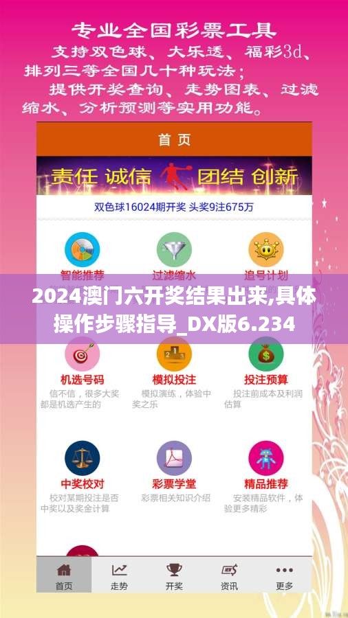 2024澳门六开奖结果出来,具体操作步骤指导_DX版6.234