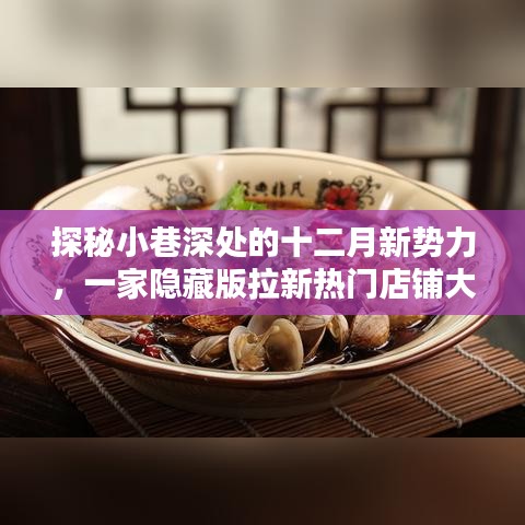 探秘小巷深处的十二月新势力，隐藏版拉新热门店铺揭秘