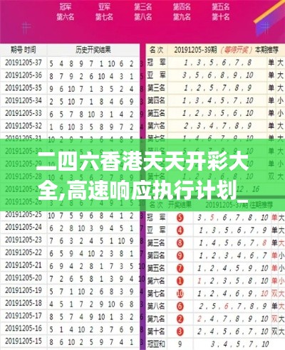 二四六香港天天开彩大全,高速响应执行计划_Tizen19.761