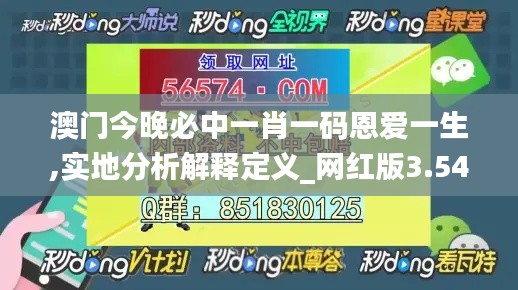 澳门今晚必中一肖一码恩爱一生,实地分析解释定义_网红版3.546
