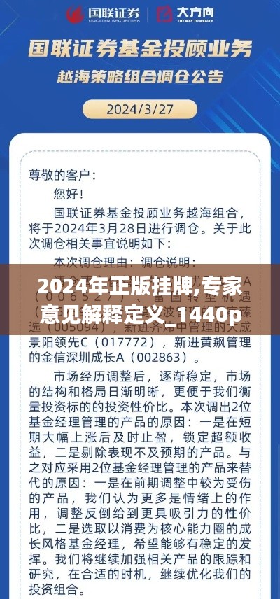 2024年正版挂牌,专家意见解释定义_1440p10.232