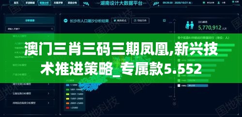 澳门三肖三码三期凤凰,新兴技术推进策略_专属款5.552