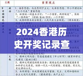 2024香港历史开奖记录查询大全表,专家说明意见_V29.106