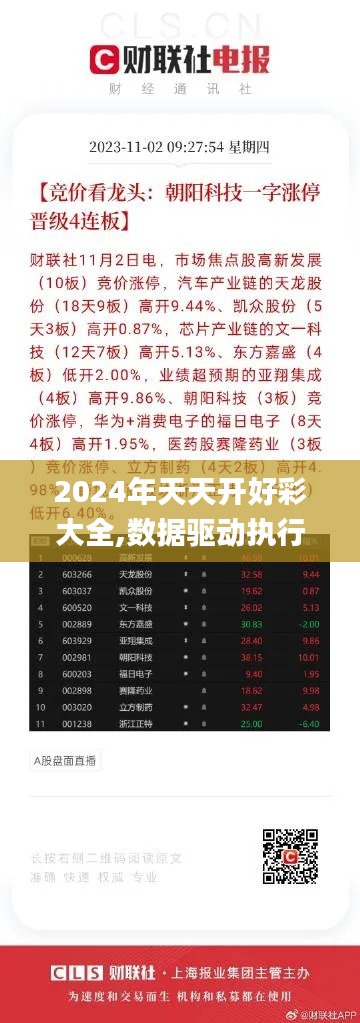 2024年天天开好彩大全,数据驱动执行方案_Surface6.923