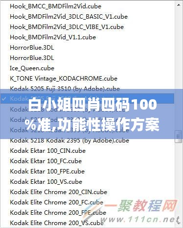 白小姐四肖四码100%准,功能性操作方案制定_Advance3.820