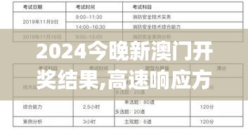 2024今晚新澳门开奖结果,高速响应方案解析_1080p10.301