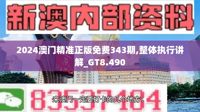2024澳门精准正版免费343期,整体执行讲解_GT8.490
