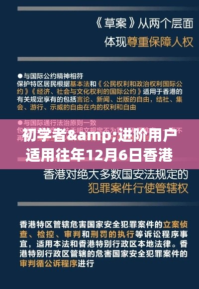 「往年香港国安公署署长任务详解指南，适合初学者与进阶用户」
