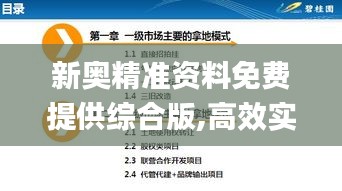 新奥精准资料免费提供综合版,高效实施方法解析_eShop11.184