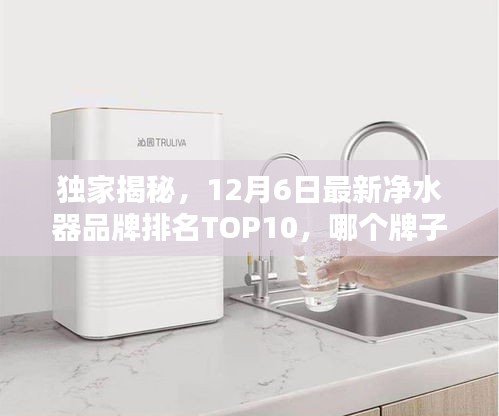 独家爆料，最新净水器品牌TOP10排名揭晓，谁成为行业翘楚？