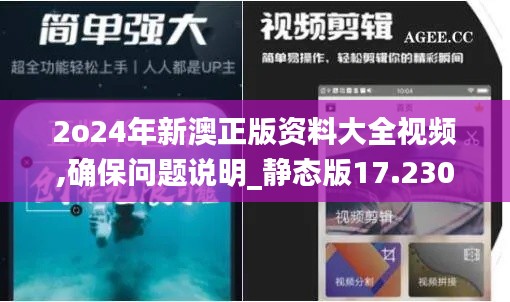 2o24年新澳正版资料大全视频,确保问题说明_静态版17.230