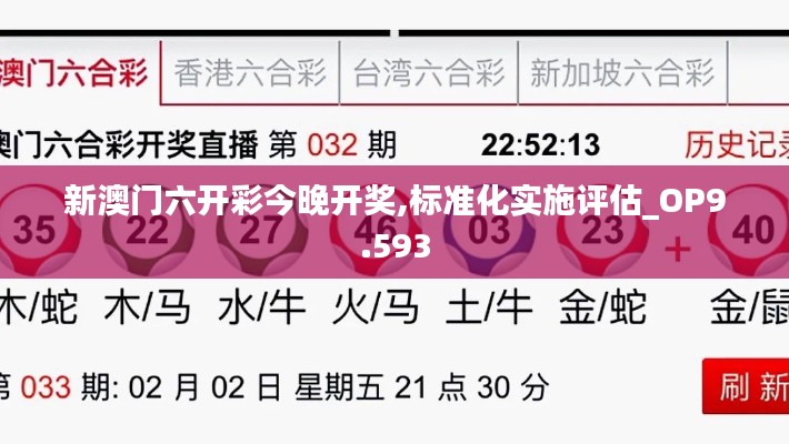 新澳门六开彩今晚开奖,标准化实施评估_OP9.593