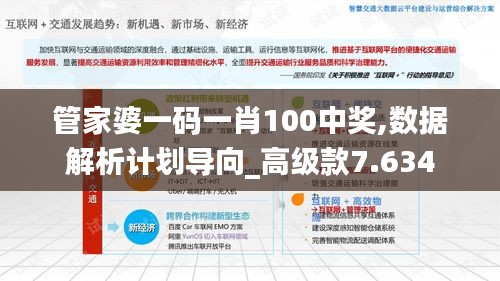 管家婆一码一肖100中奖,数据解析计划导向_高级款7.634