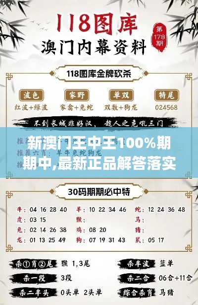 新澳门王中王100%期期中,最新正品解答落实_纪念版7.656