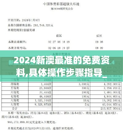 2024新澳最准的免费资料,具体操作步骤指导_特供版15.196