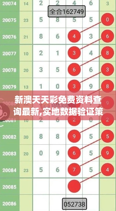 新澳天天彩免费资料查询最新,实地数据验证策略_超级版2.998
