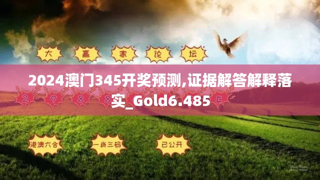 2024澳门345开奖预测,证据解答解释落实_Gold6.485