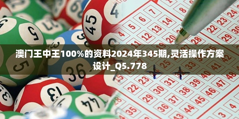 澳门王中王100%的资料2024年345期,灵活操作方案设计_Q5.778