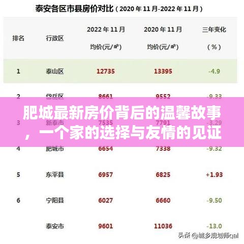 肥城房价背后的故事，家的选择与友情的见证