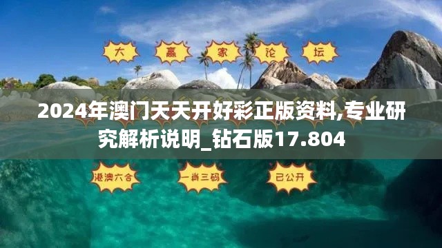 2024年澳门天天开好彩正版资料,专业研究解析说明_钻石版17.804