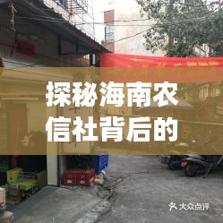 探秘海南农信社背后的美食秘境，吴伟雄小巷特色小店的独特魅力