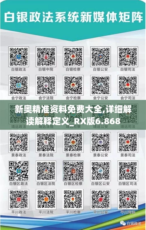 新奥精准资料免费大全,详细解读解释定义_RX版6.868