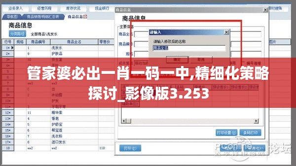 管家婆必出一肖一码一中,精细化策略探讨_影像版3.253