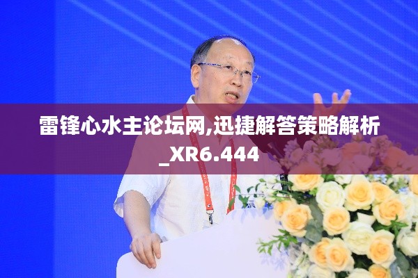 雷锋心水主论坛网,迅捷解答策略解析_XR6.444