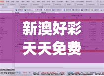 新澳好彩天天免费资料,深入解析数据应用_高级版4.457
